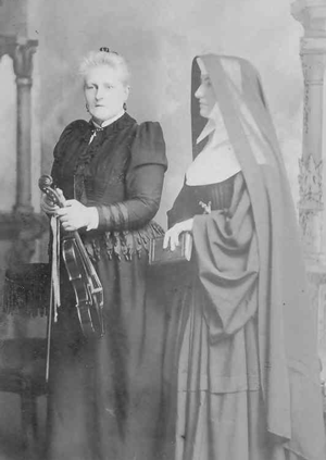 Henrietta Brownell and Sister Antonio